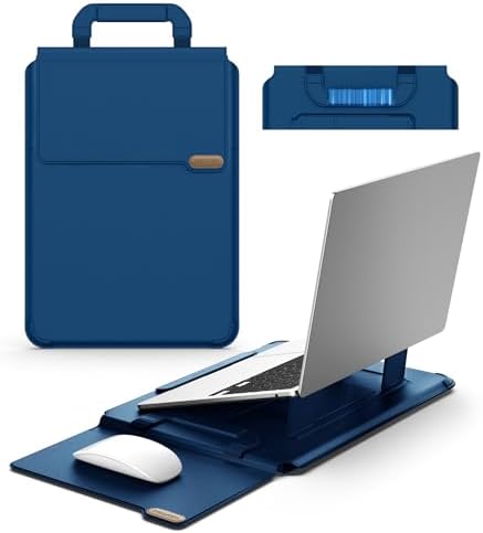 Nillkin 16 inch Laptop Sleeve with Stand (4-in-1), 2 Stand Modes, Mouse Pad