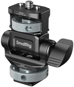 SMALLRIG Camera Monitor Mount with Cold Shoe, Horizontal&Vertical Shooting