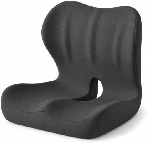 Orthopedic Seat Cushion with Back Support for Car Office Chair