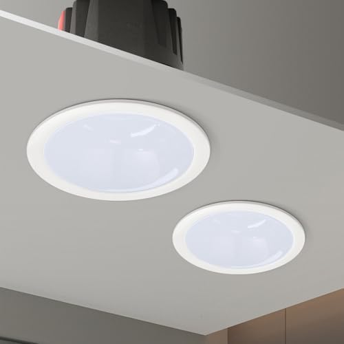 Lamp Shade Diffuser Cover 5.86" Round Lampshade Diffuser Ceiling Light Anti-Dazzling Lampshade Replacement for Barrel Lamp Shade (4PCS)