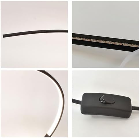 LED Desk Lamp with Adjustable Brightness Modern Design Table Lamp for Study Work Eye Protection Reading in Office Bedroom Living Room