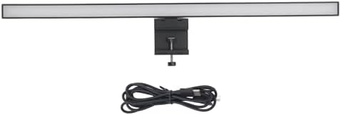 Computer Screen Lamp Light Bar, Dimmable LED Task Lamp with Touch Control, No Glare Eye Caring USB Powered Light for Home Office Monitors up to 1.18 Inches Thick