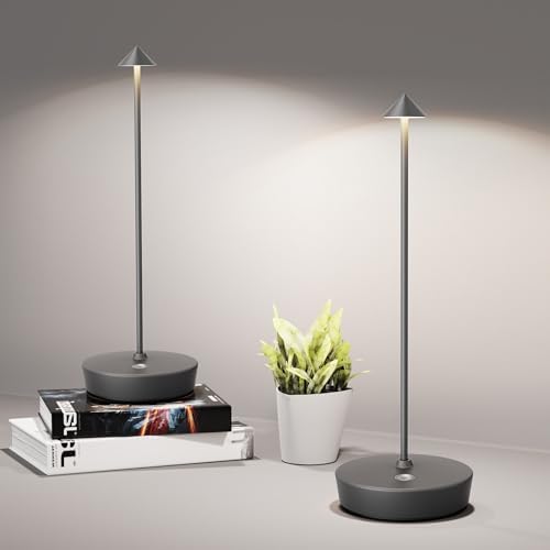 Cordless Table Lamp Rechargeable 6000mAh Battery Outdoor LED Light