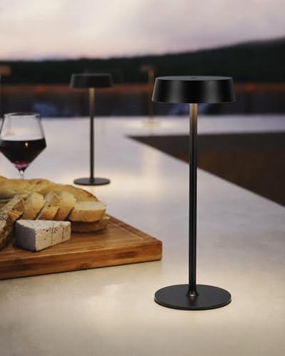 EZVALO Cordless Lamp, Rechargeable Table Lamp, Battery Operated