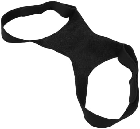IMIKEYA Black Neoprene Posture Corrector Belt Retractable Dual Straps