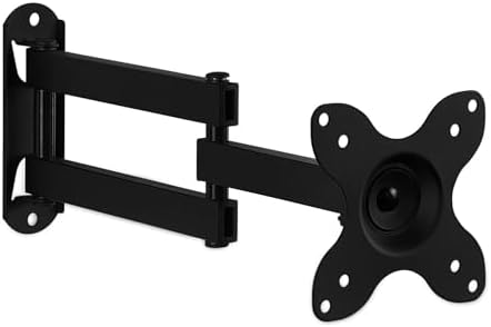 Mount-It! Small TV Monitor Wall Mount Arm, 19-32", 40 lbs, RV Compatible