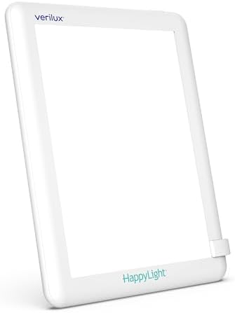 Verilux HappyLight Lucent Light Therapy Lamp, 10,000 Lux, UV-Free LED