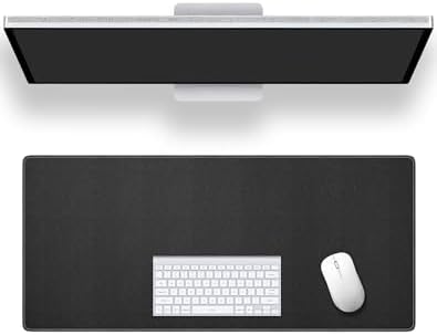 ALOANES Non-Slip Extended Mouse Pad Office&Home Desk Mat Stitched Edge