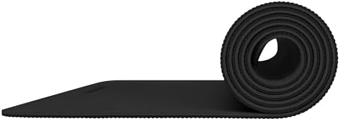 Retrospec Zuma Yoga Mat 6mm Thick Non-Slip TPE Exercise Mat | Cushioned Workout Mat for Yoga Pilates and Home Stretching | 72 x 24 with Carrying Strap
