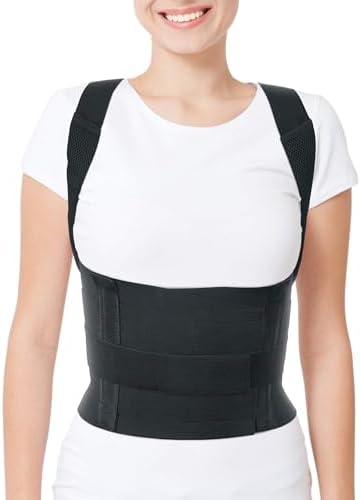 ORTONYX Posture Corrector for Women & Men, Back Shoulder Support Brace