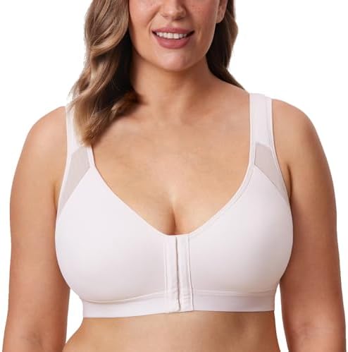 DELIMIRA Women's Front Closure Posture Support Bras