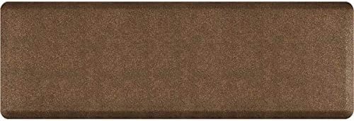 WellnessMats Anti-Fatigue Granite Motif Kitchen Mat,72 Inch by 24 Inch, Copper