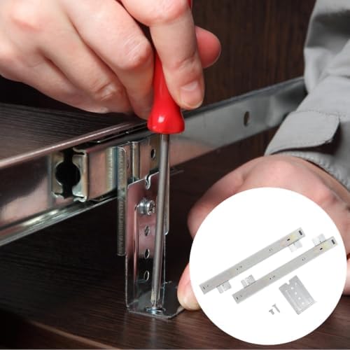 Adjustable Keyboard Slide for Desk Drawer Tray, Steel Ball Bearings