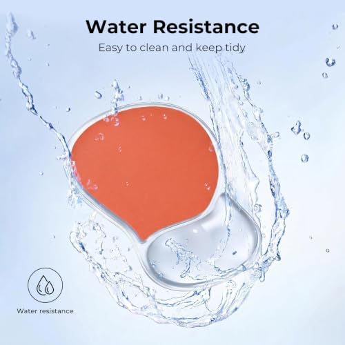 EooCoo Ergonomic Washable Mouse Pad with Gel Wrist Rest Support
