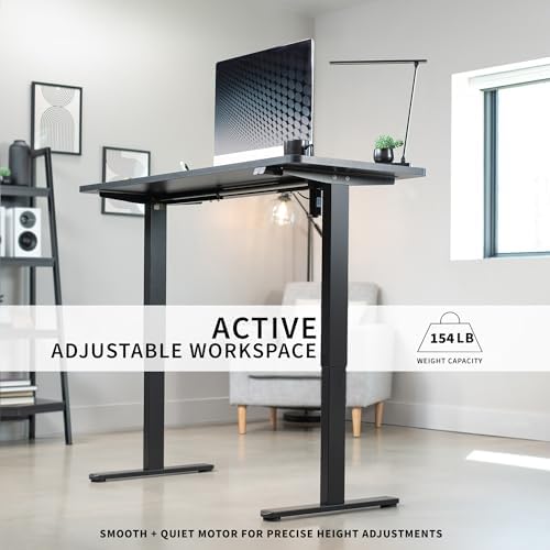 VIVO Reclaimed Wood 71 x 30 in Standing Desk, DESK-KIT-0B7P