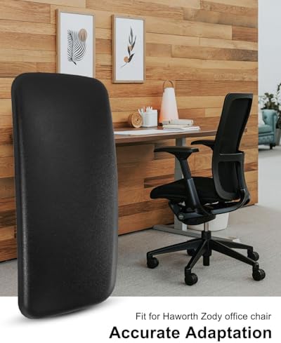 Chair Armrest Pads Fit for Haworth Zody Office Chair, Black