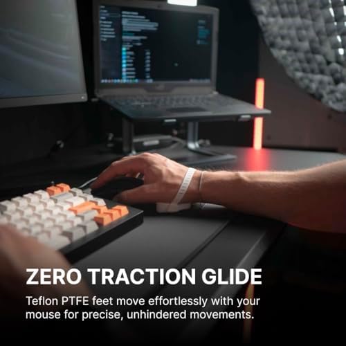 DELTAHUB Carpio G2.0 - Advanced Ergonomic Right-Handed Gaming Wrist Rest for Mouse - Superior Support for Serious Gamers - Anti-Fatigue, Smooth Glide (Small, Right, Pink)