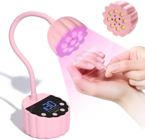 Makartt Gooseneck UV LED Nail Lamp for Nail Tips Builder Gel, DIY Salon Use