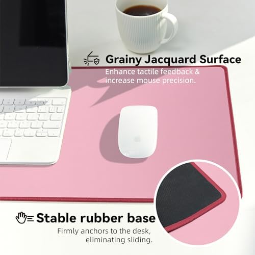 Reniteco Waterproof Large Office & Gaming Mouse Pad, 35.4" x 15.7" x 0.12"