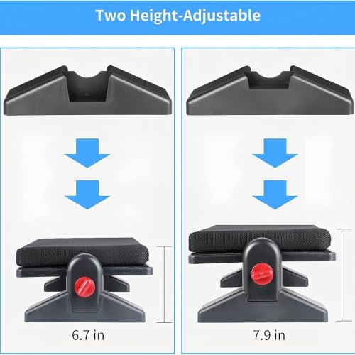 Adjustable Office Foot Rest Under Desk, Ergonomic Foot Stool for Work