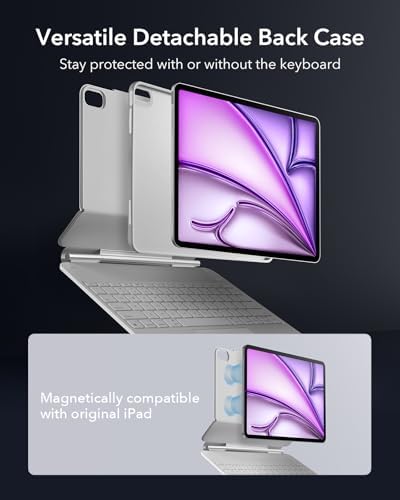 ESR for iPad Air 13 Inch Case Keyboard, Multi-Mode Magnetic Stand