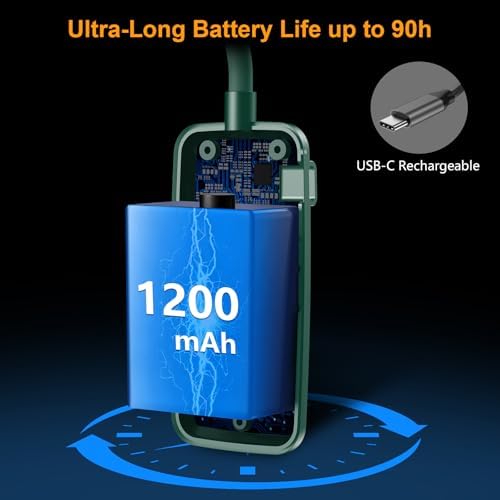 Gritin 19 LED Rechargeable Book Light for Reading in Bed