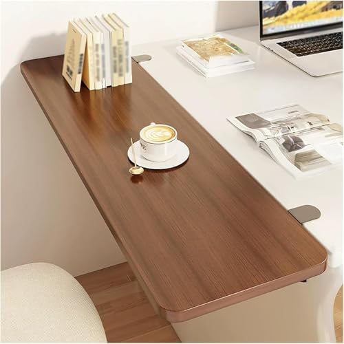 Clamp On Desk Extender, 90 Degree Foldable Desktop Extension Board, Ergonomic Keyboard Tray Extender for Office Desk, Dining Table, Window Sill & Bookshelf Space Saving Color1 25x50cm (9.8inx19.7in)