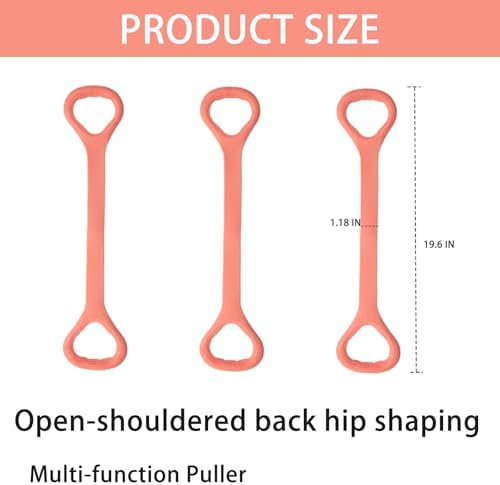 Figure 8 Resistance Bands with Non-Slip Handles for Arm Back & Shoulder 3PC