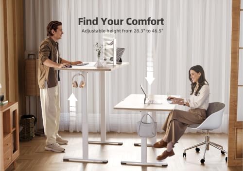 YDN 63 x 24 Inch Nature Electric Standing Desk