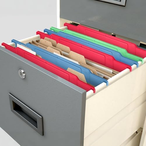 Watersay 3 Pack File Cabinet Dividers 11 x 6 in, Primary Color