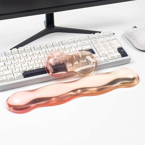 Gel Keyboard and Mouse Wrist Rest Set,Wrist Pad for Computer Keyboard