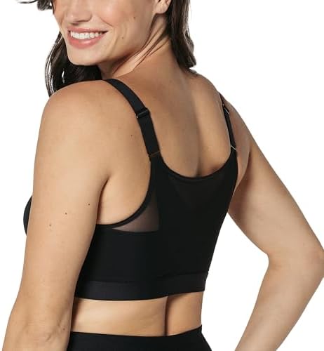 Leonisa Multi-Benefit – Posture Corrector Bra, Wireless Front Closure Posture Bra with Contour Cups and Back Support