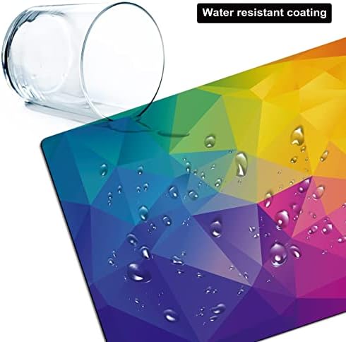 Colorful Mini Mouse Pad Small Size 2 Pack, Portable Mousepad for Laptop