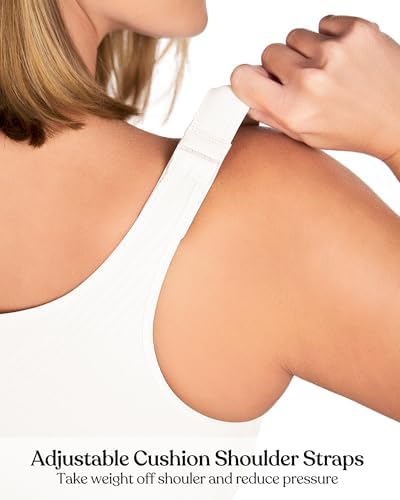 HSIA Posture Bras for Women Front Closure No Underwire Back Support Bra