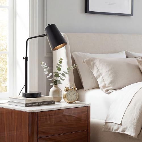 VONLUCE Desk Lamp with LED Bulb, Adjustable 20" Table Lamp for Home Office