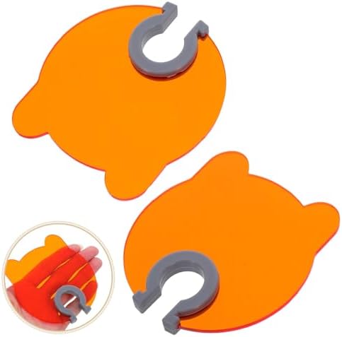 Bear Shaped UV Nail Lamp Shield Covers 2pcs Plastic for Eye Protection