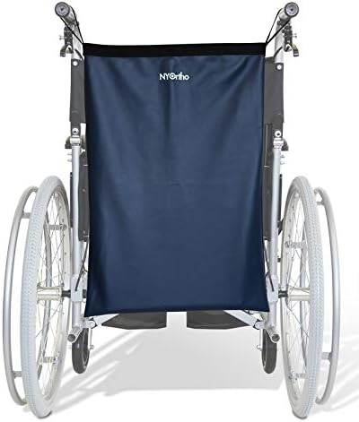 NYOrtho Wheelchair Footrest Bag/Leg Rest Bag/Footrest Extender Storage Bag Bariatric (Fits Wheelchair Seat Widths 22" - 26")