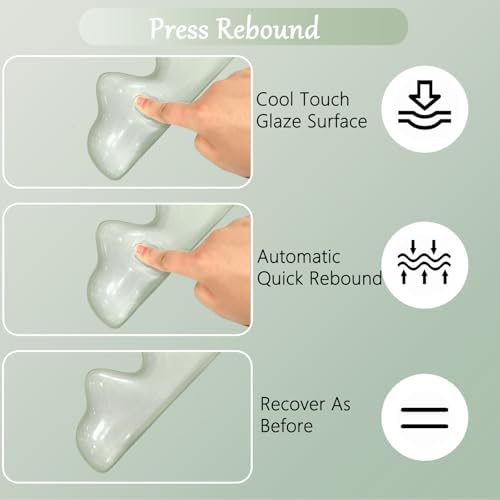 Gel Mountain Keyboard and Mouse Wrist Rest Set Abstract Clear Green Keyboard Wrist Rest Transparent Ergonomic Cute Minimalist Mouse Wrist Pad Silicone Non-Slip Support for Computer Keyboard 60% 68%75%