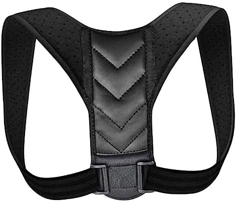 COLLBATH Adjustable Posture Corrector Back Brace for Men Women Ergonomic Design for Comfortable Alignment Breathable Material for Home Office Use