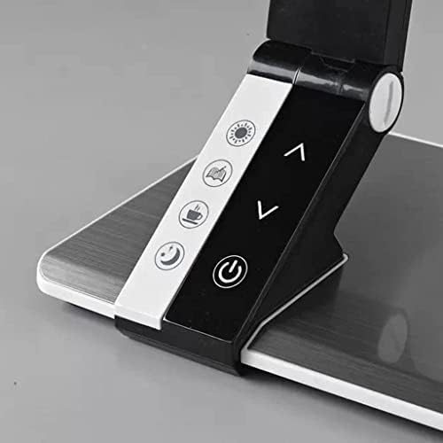 JYYBN Desk lamp Eye Protection LED Desk Lamp, No Flicker, No Glare, Warm Light, White Arbitrary Switch, Brightness Size Arbitrary Touch Adjustment, with Dimming Memory Function Night Light
