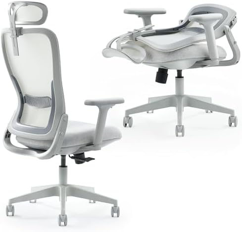 Tervo Model Y - Folding Ergonomic Office Chair - 3D Adjustable Arms