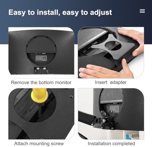 S39C VESA Adapter Compatible with Samsung 27" 32" S39C T55 Monitor