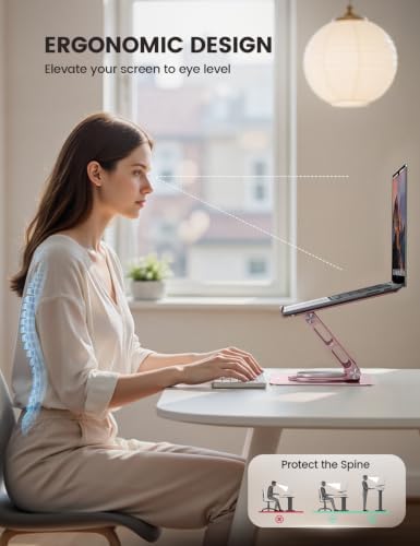 Lamicall Adjustable Laptop Stand for Desk Projector Mounts for 10-17.3''