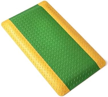 Anti Fatigue Mat Anti Static Rubber Work Mat Anti Slip Comfort Standing Mat Industrial Kitchen Floor Mat 20mm Thick(B,80x60 cm)