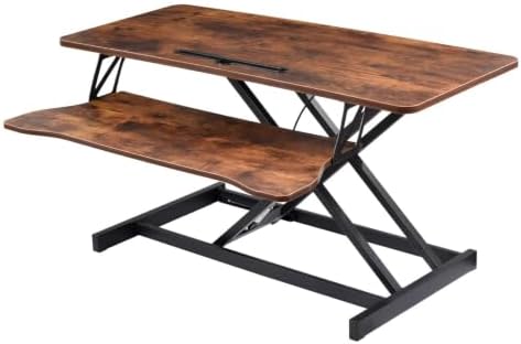 38" Desk Converter, Height Adjustable Sit to Stand Riser