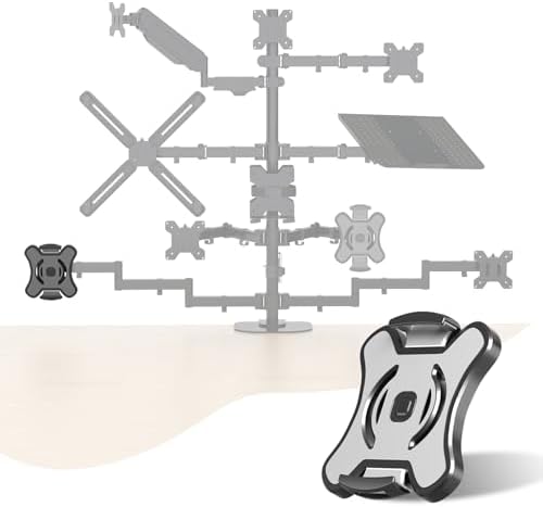 Pholiten Universal VESA Mount Adapter for Tablets, 2-in-1 Laptops