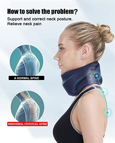 Neck Brace for Sleeping, Cervical Collar Relief Neck Pain and Neck Support