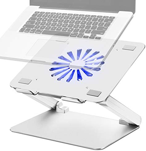 SOUNDANCE Laptop Cooling Pad with USB 3.0 Hub, Aluminum Stand, Up to 17"