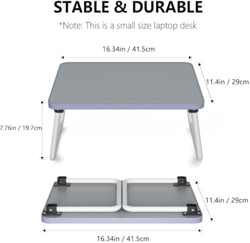 Foldable Lap Desks Laptop Tray for Bed or Couch