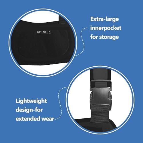 SPRING SEAON Arm Sling Shoulder Immobilizer for Women and Men Adjustable